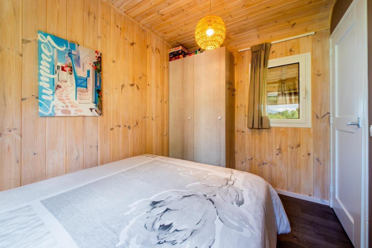 Lodge Hakuna Matata Holidays Wooden With Airco & Pool In Greek Olive Grove